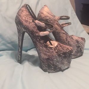 6” Platform heels